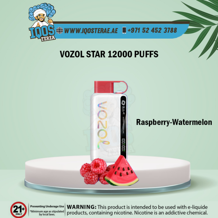 VOZOL-STAR-12000-PUFFS-Raspberry-Watermelon